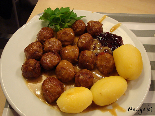 Baked Swedish Meatballs