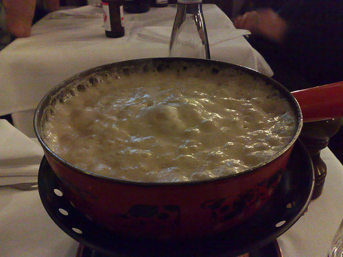 Swiss Cheese Fondue