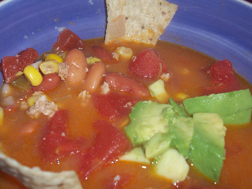 Bacon & Cheese Taco Soup