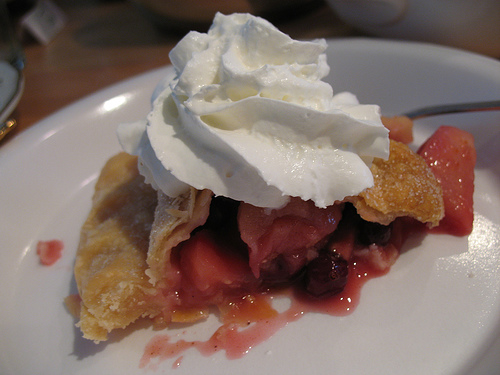 Thanksgiving Cranberry Pie