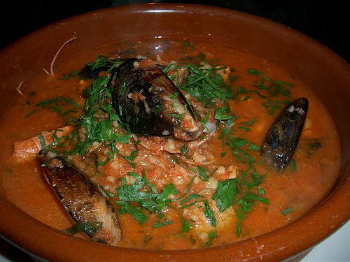Quick Tomato-fish Stew
