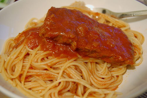 Tomato Sauce With Beef