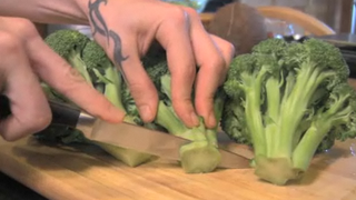 Uses Of Broccoli Stems Video