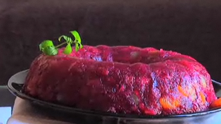 Cranberry Gelatin Mold Recipe Video