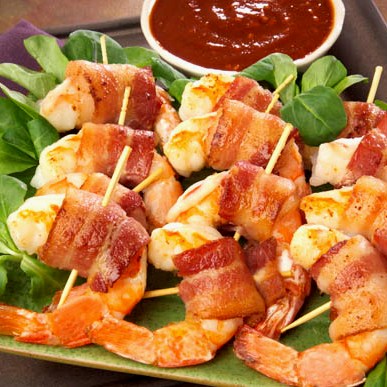 How To Assemble Shrimp En Brochette