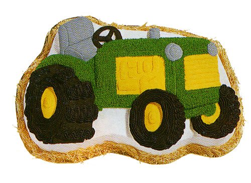 How To Make A Tractor-shaped Birthday Cake