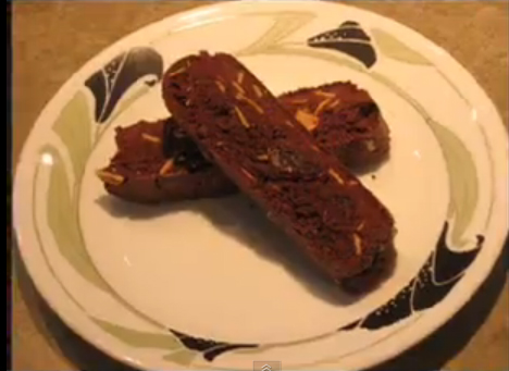 Italian Double Chocolate Biscotti 