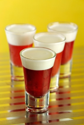 Alcoholic shot recipes