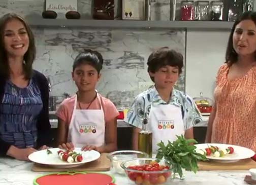 Quick And Healthy Caprese Kabobs