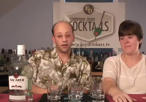 Light Rum Tasting - Round 1 (part 2) Video