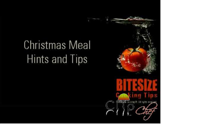 Christmas Meal - Hints And Tips Video