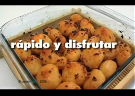 Patatas Asadas Y Cebolla