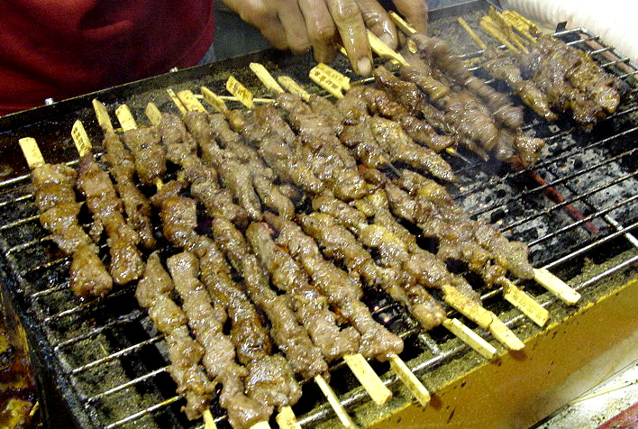 Turkey Parts With Barbecued Yams