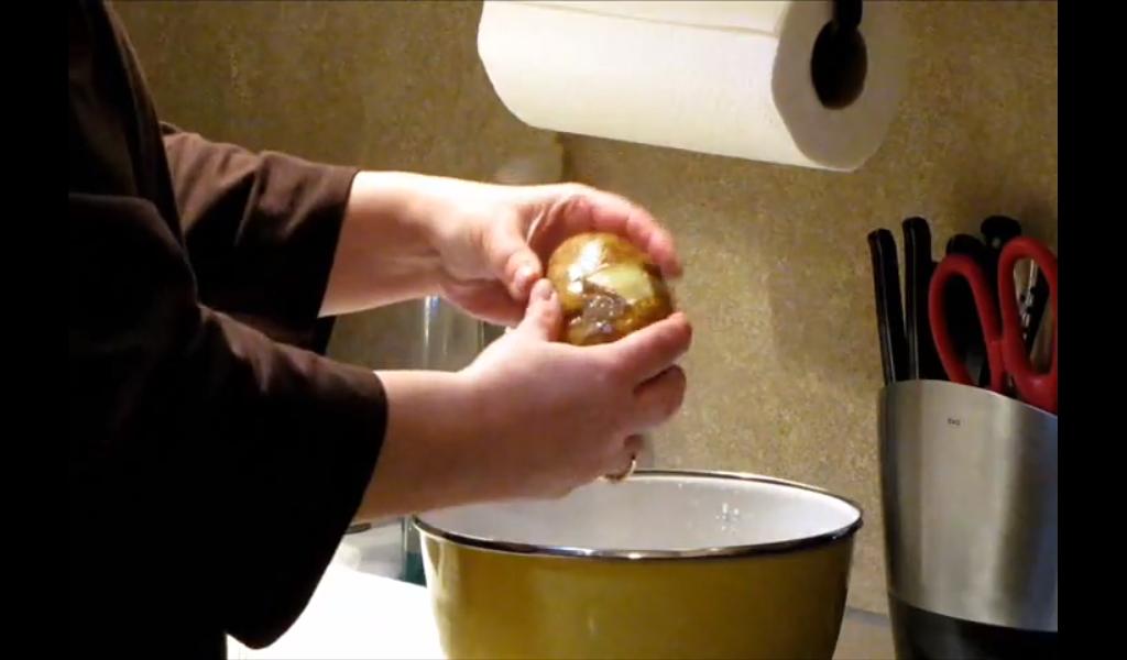 Easy Potato Peeling Video