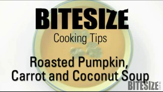 Roasted Pumpkin Carrot And Coconut Soup Video