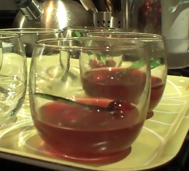 How To Make Holiday Punch Video