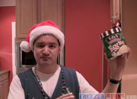Review Of Edy's Limited Edition Egg Nog Frozen Dairy Dessert Video