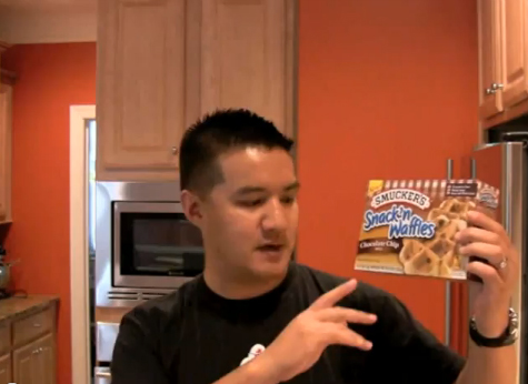 Smuckers Chocolate Chip Snackn Waffles Video