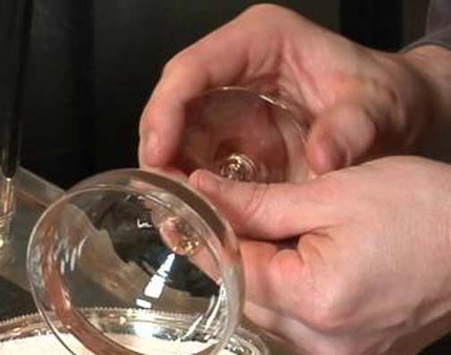 Rimming A Martini Glass Video