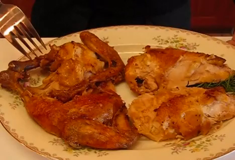 Quick And Easy Rotisserie Chicken Cooked