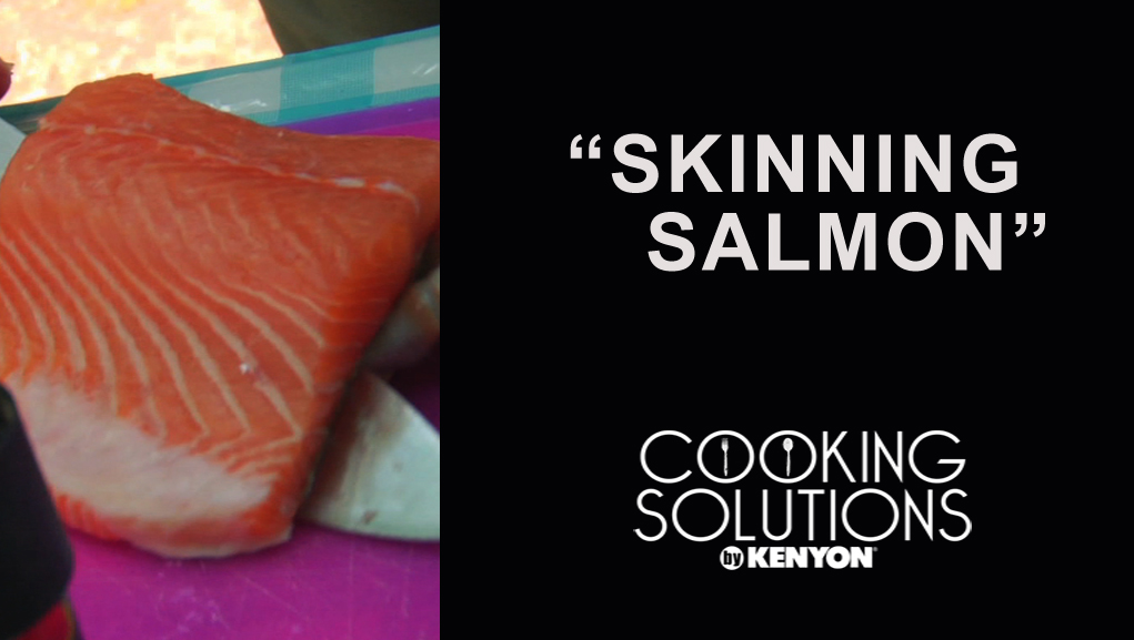 How To Skin A Salmon Video
