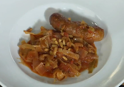 Tangy Slow Cooked Agrodolce Sausages