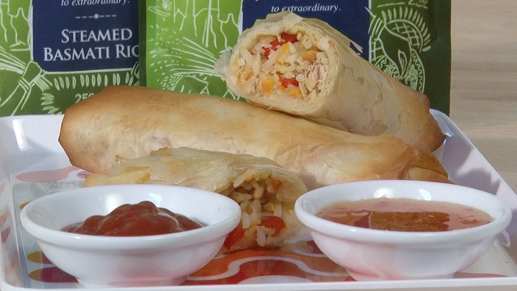 Mummy And Me: Jo And Olly's Tuna Spring Rolls Video