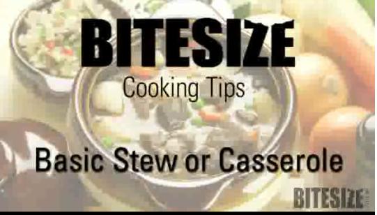 Basic Stew Or Casserole Video