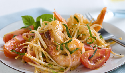 Delano™ And Baby Shrimp Salad, Tomato And Cumin Seed Dressing Video