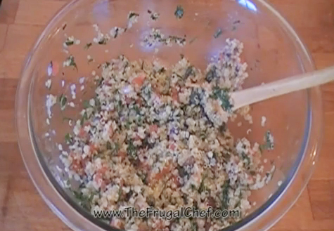 The Frugal Chef's Quinoa Salad With Tomatoes