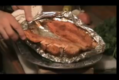 Baked Trout