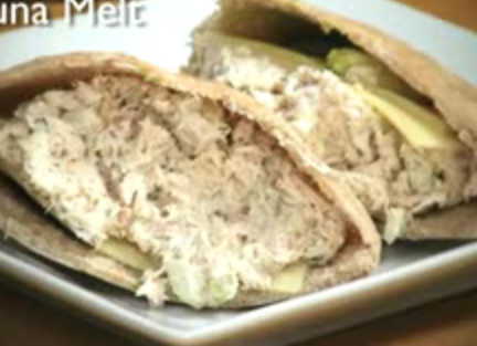 Tuna Melt With Cheese
