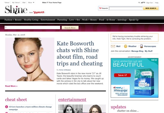 Top 7 Celebrity Diet Websites