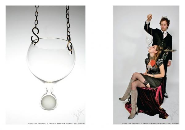 Seven Deadly Sins Wine Glasses
