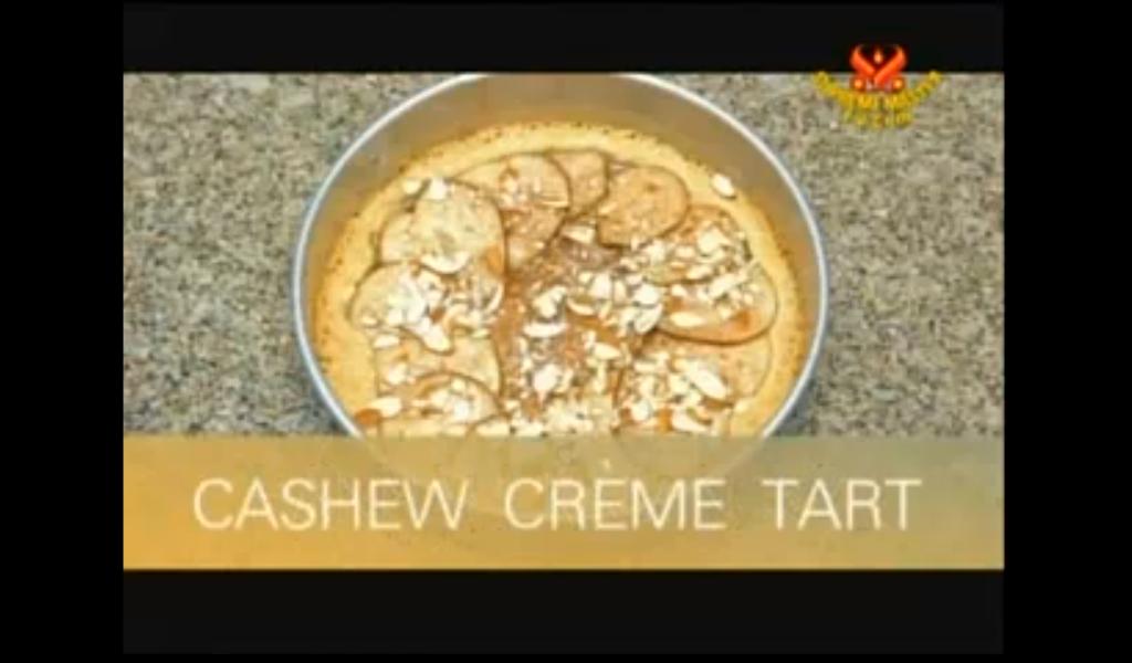 Cashew Crème Pear Tart Video